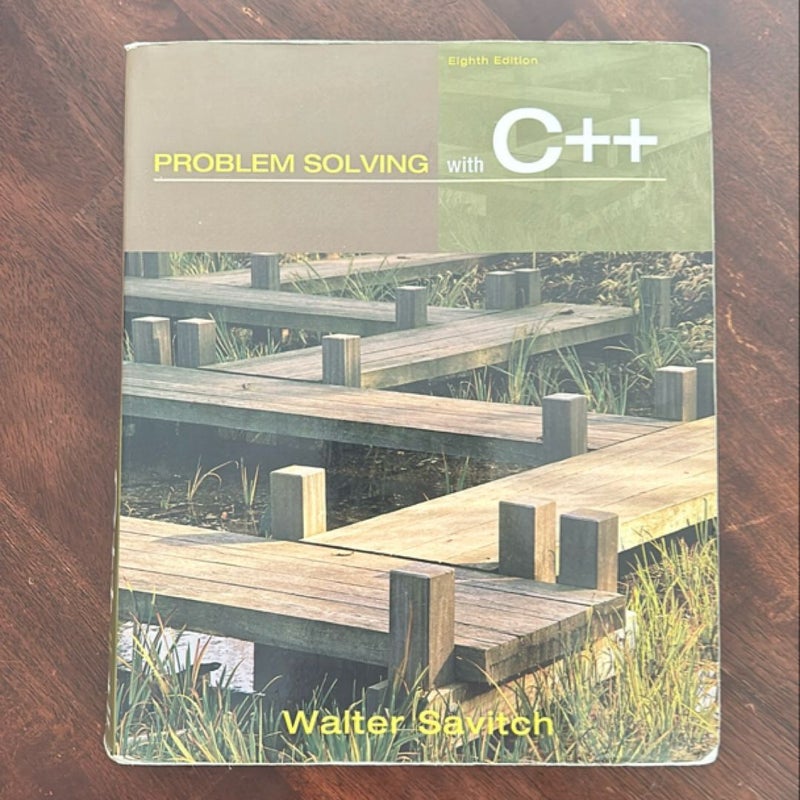 Problem Solving with C++