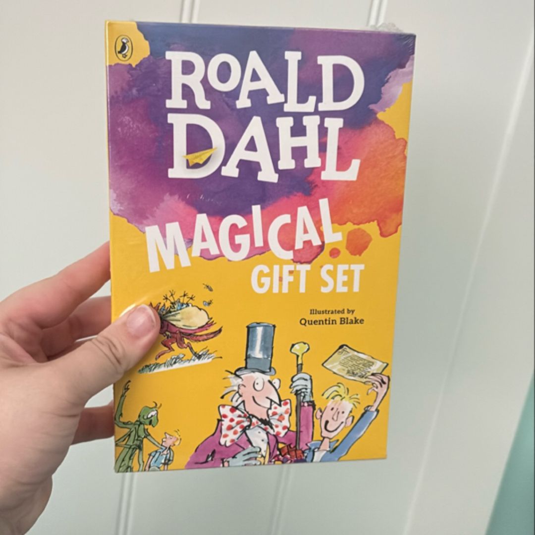 Roald Dahl Magical Gift Set (4 Books)