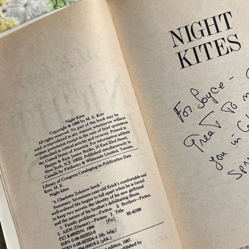 Night Kites *Autographed*