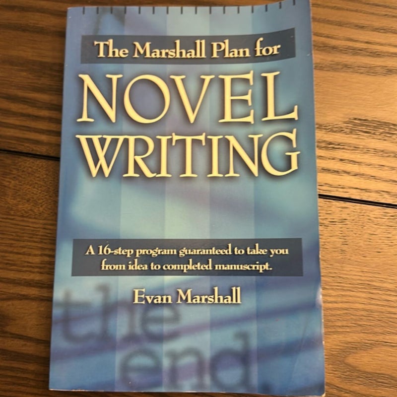 Marshall Plan for Novel Writing