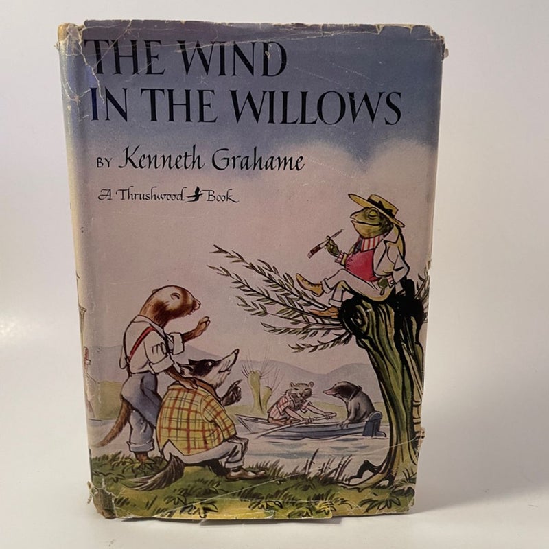 The Wind In The Willows Kenneth Grahame Thrushwood Vintage Hardcover Book