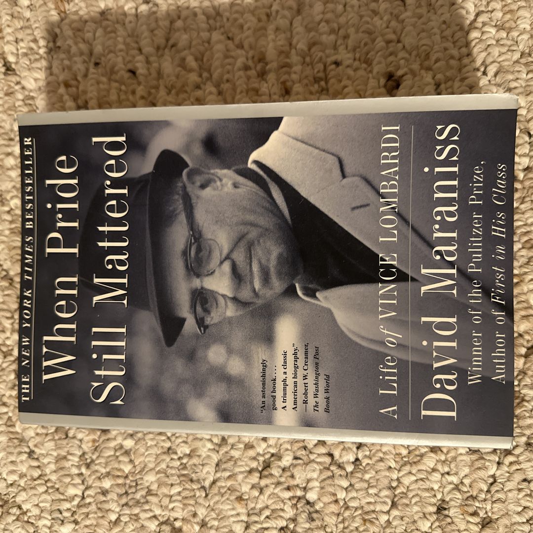 When Pride Still Mattered