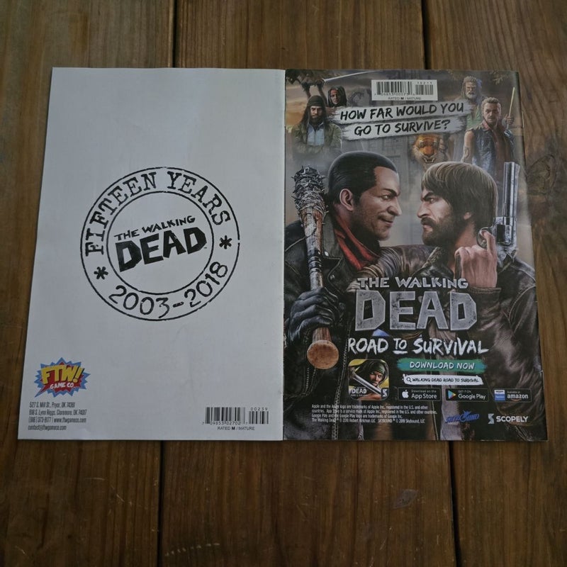The Walking Dead Comic Books 1 and 182