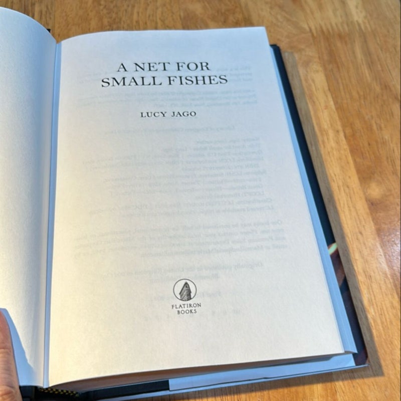 A Net for Small Fishes * 1st ed./1st