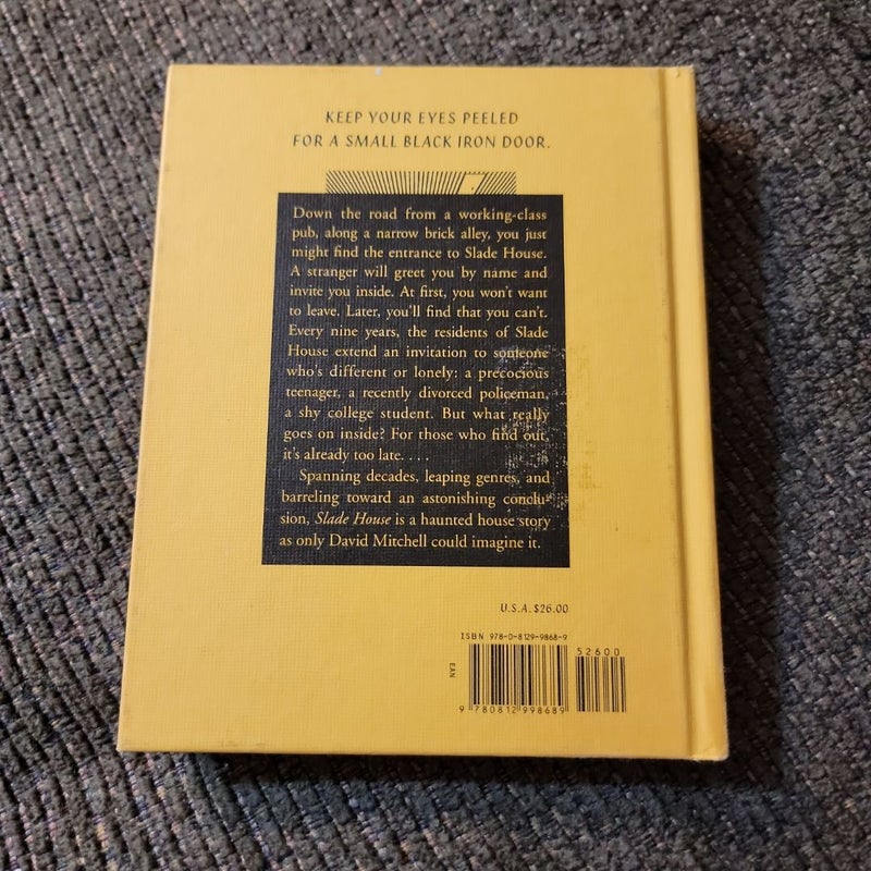 Slade House (2015 First Edition)