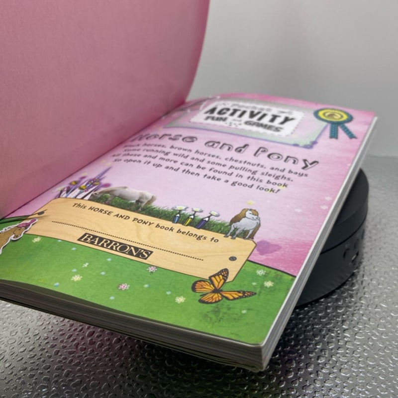 Horse and Pony Pocket Activity Fun and Games