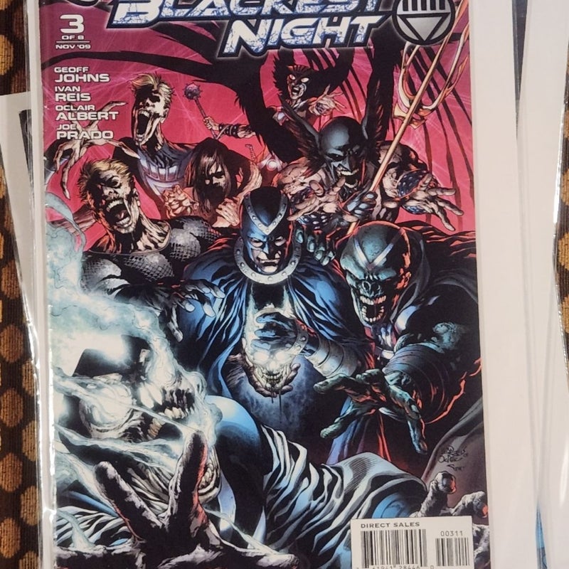 Blackest Night Issues 1-6