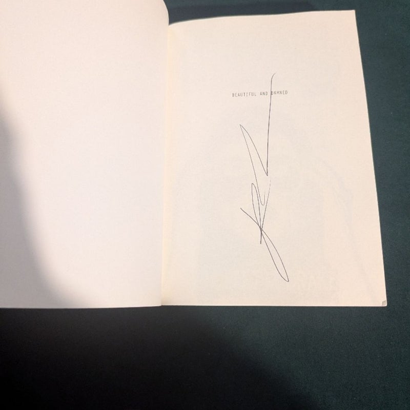 Beautiful and Damned (signed first edition)