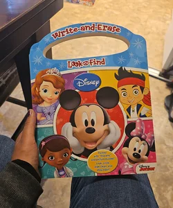 Write-and-Erase Look and Find® Disney