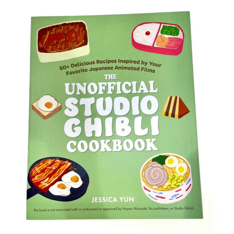 The Unofficial Studio Ghibli Cookbook 50+ Recipes (BRAND NEW!)