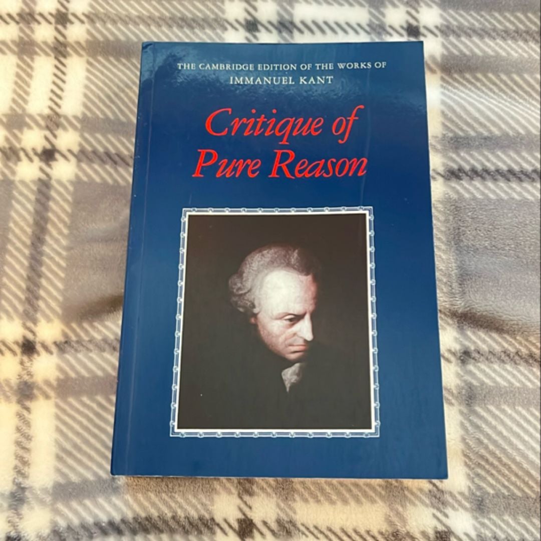 Critique of Pure Reason