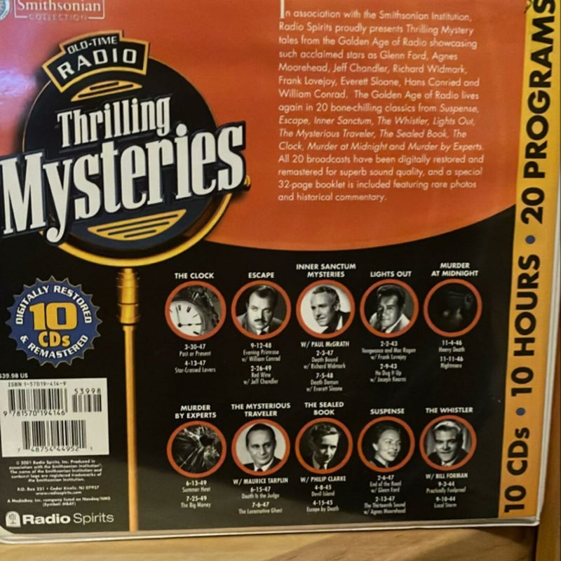 Thrilling mysteries