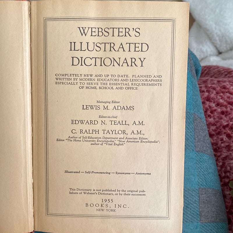 Webster’s Illustrated Dictionary