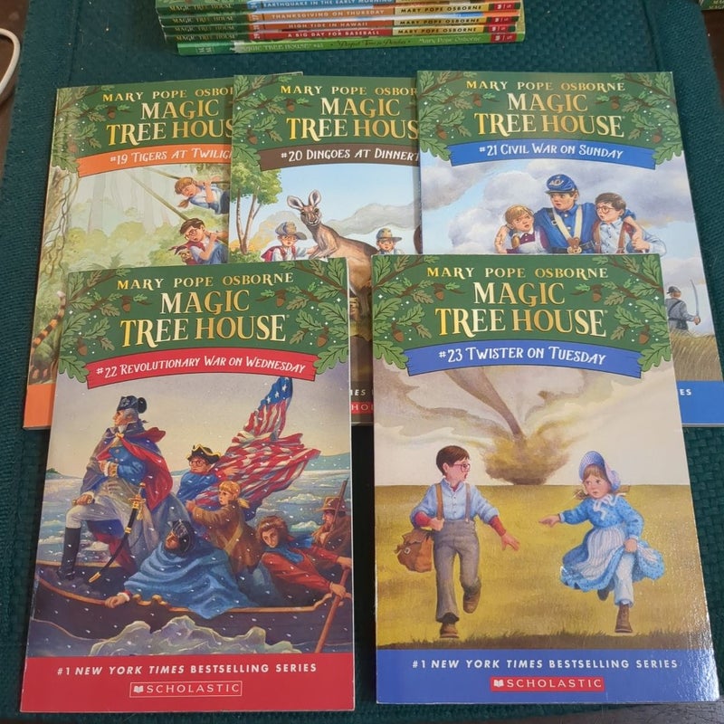 Magic Treehouse set (20 books) 