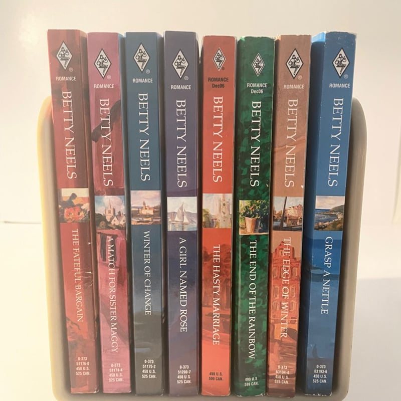 Set of 8 The Best of Betty Neels Mass Market Paperbacks Romance Series