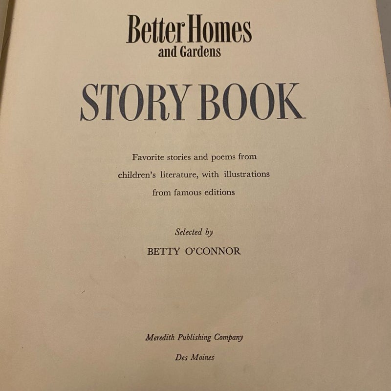 Vintage Better Homes and Gardens Story Book