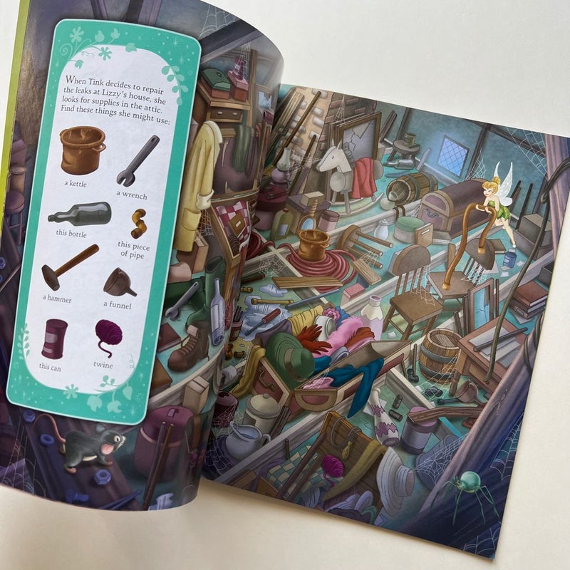 Disney Look And Find: Tinkerbell And The Great Fairy Rescue Book