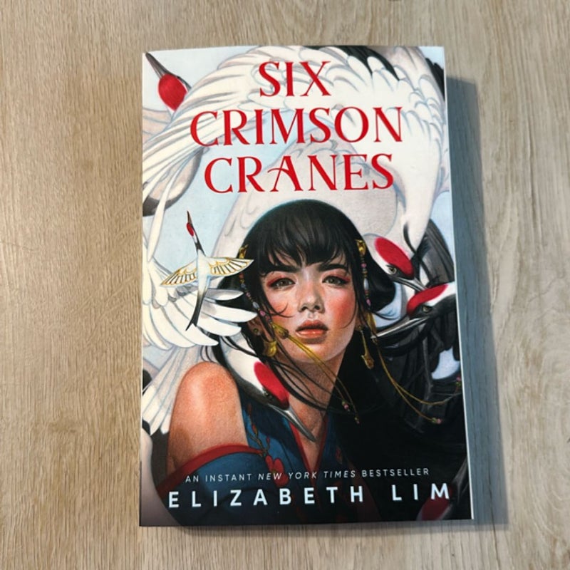 Six Crimson Cranes