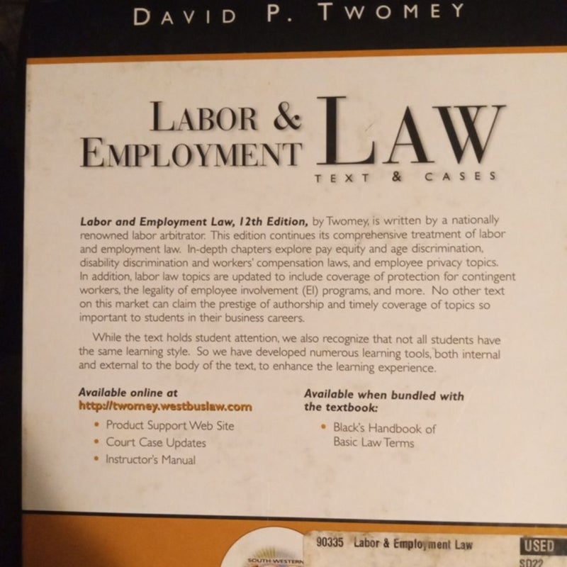 Labor and Employment Law