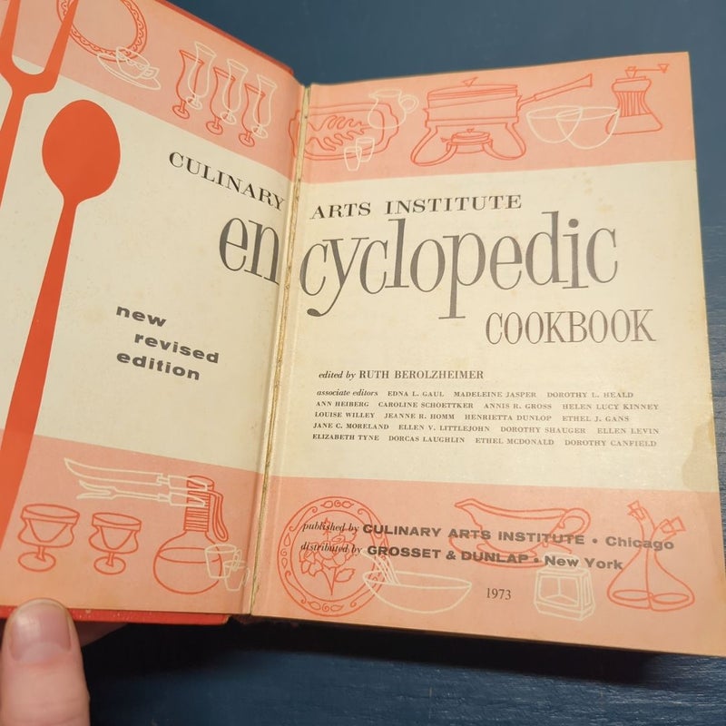 1973 culinary arts institute encyclopedic cookbook