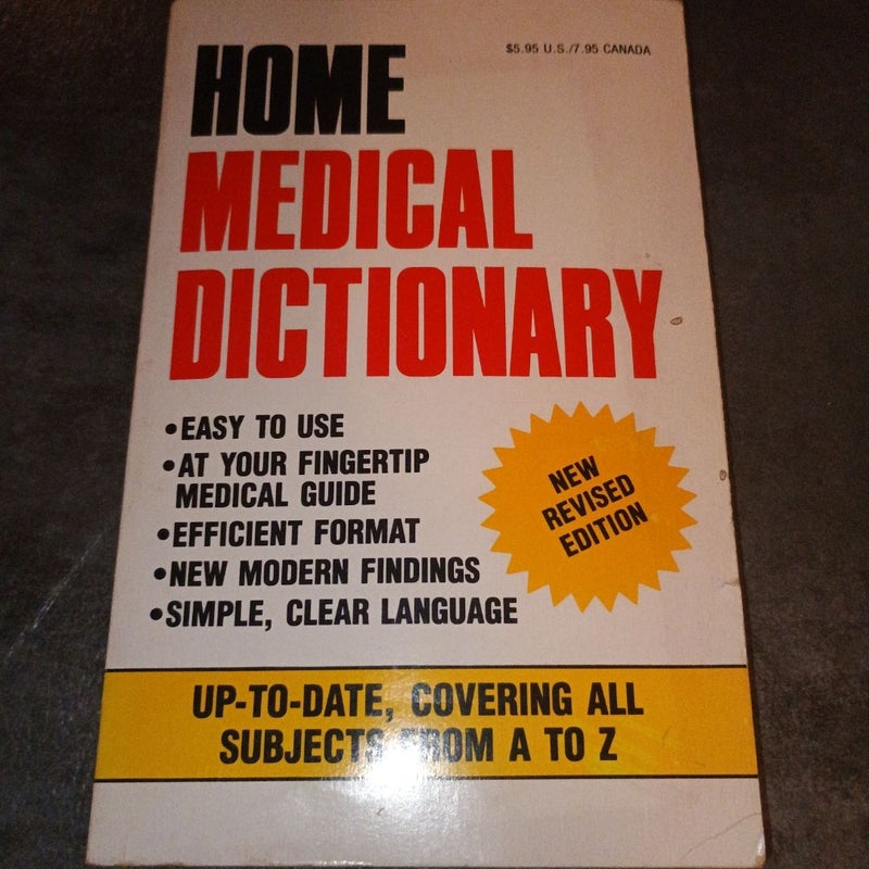 Home Medical Dictionary 