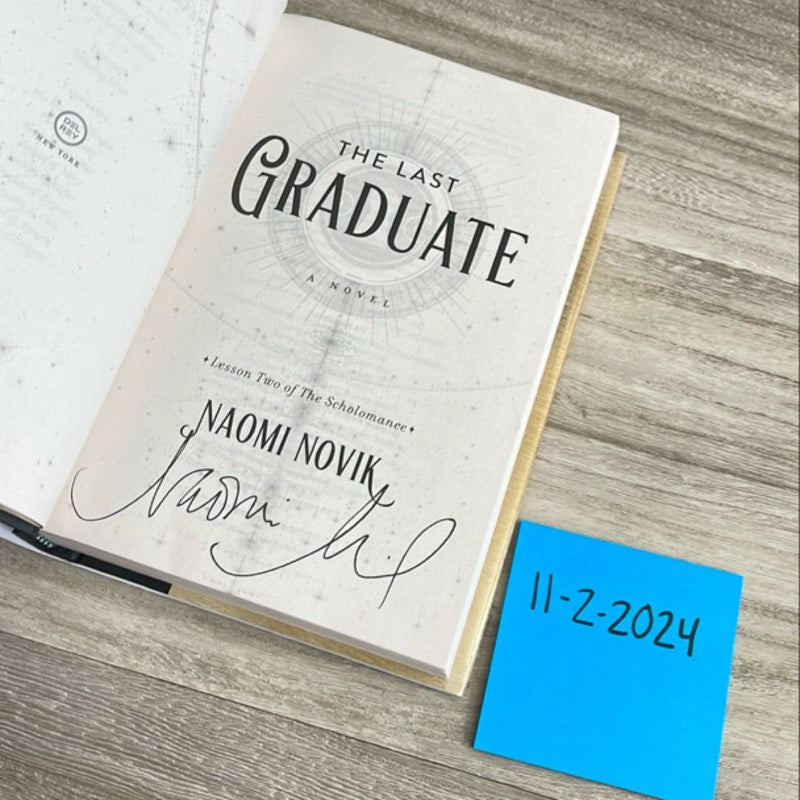 The Last Graduate (Signed Copy)