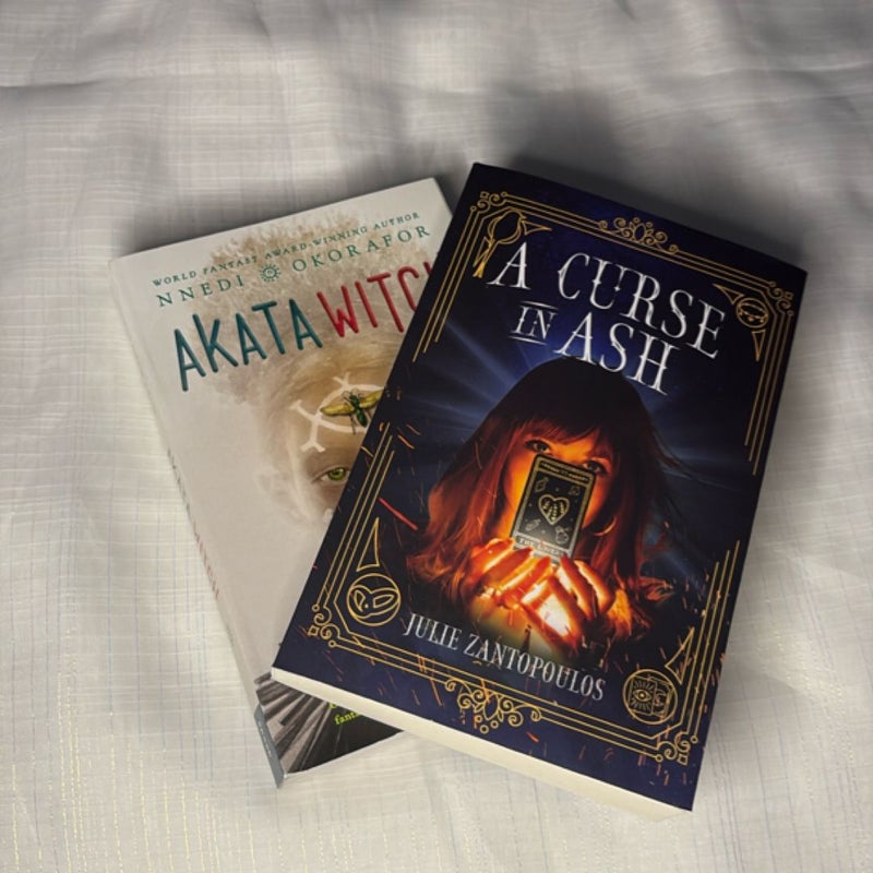 Fantasy bundle: Akata Witch + A Curse in Ash