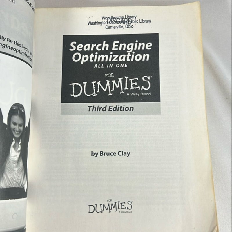 Search Engine Optimization All-In-One for Dummies