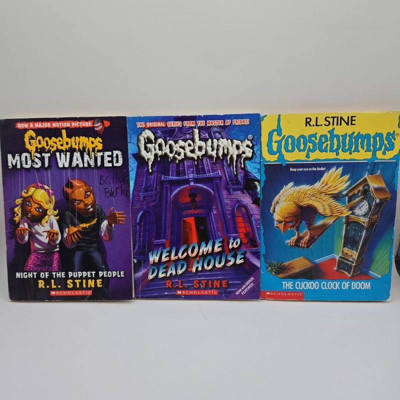 29 Goosebumps Books lot