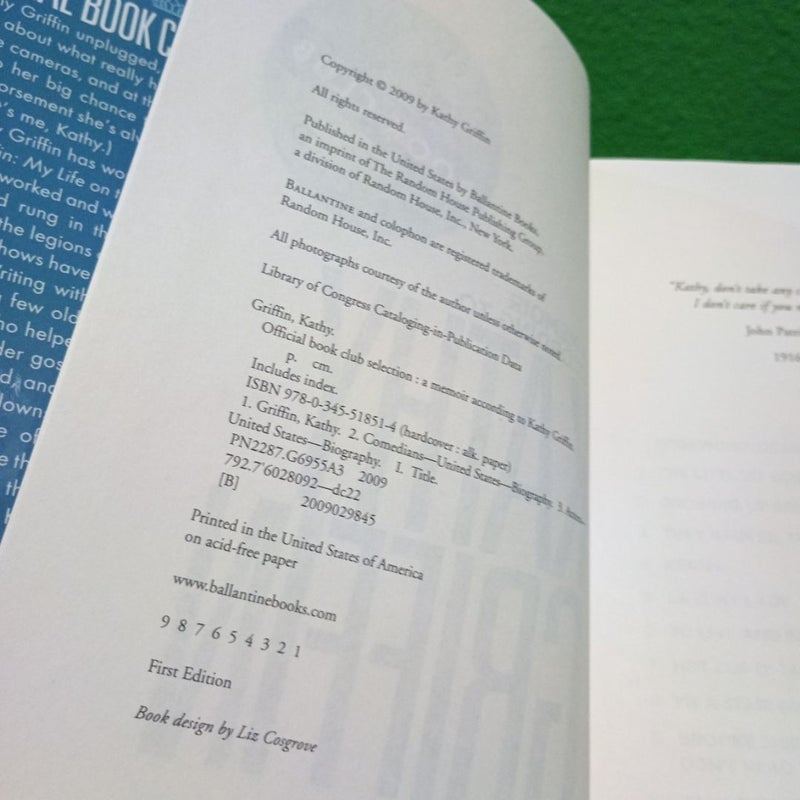 Official Book Club Selection - First Edition (Printing 1)