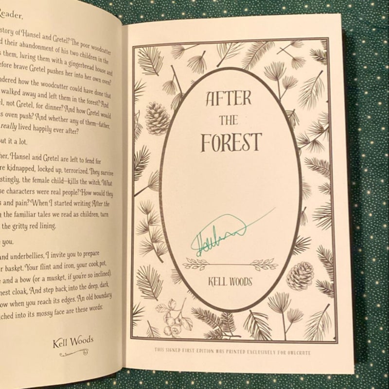 Signed After The Forest 