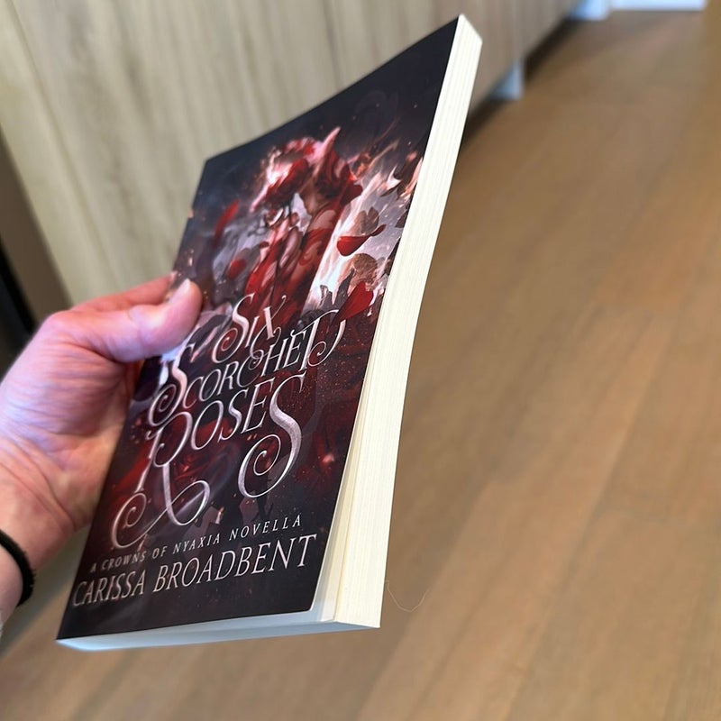 Six Scorched Roses by Carissa Broadbent, Paperback Pangobooks