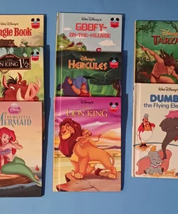 Lot of 8 Walt Disney's Hardcover Children's Stories
