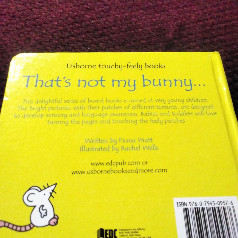 That's Not My Bunny...