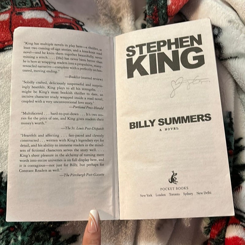 Billy Summers by Stephen King, Paperback