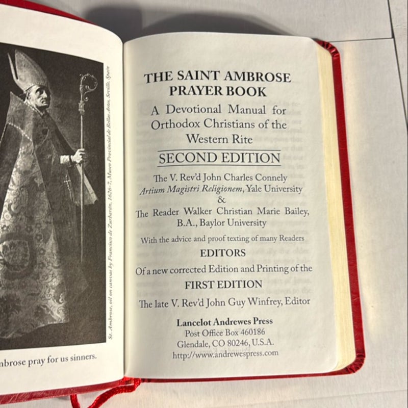 Saint Ambrose Prayerbook