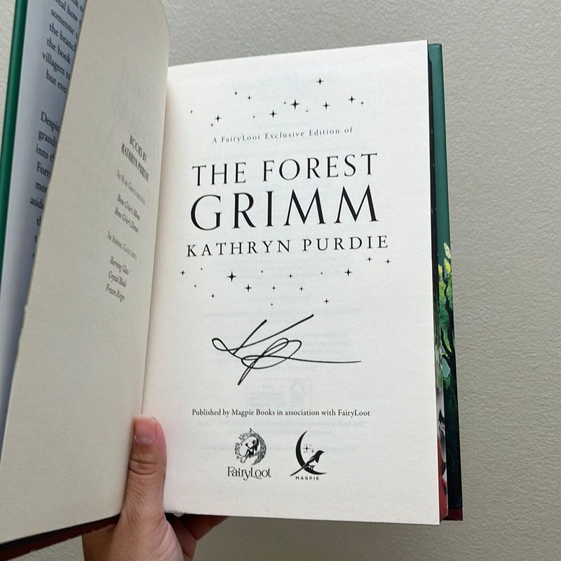 The Forest Grimm Fairyloot Signed edition