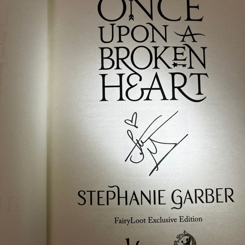 Once Upon a Broken Heart Series *Exclusive Fairyloot Signed Edition*