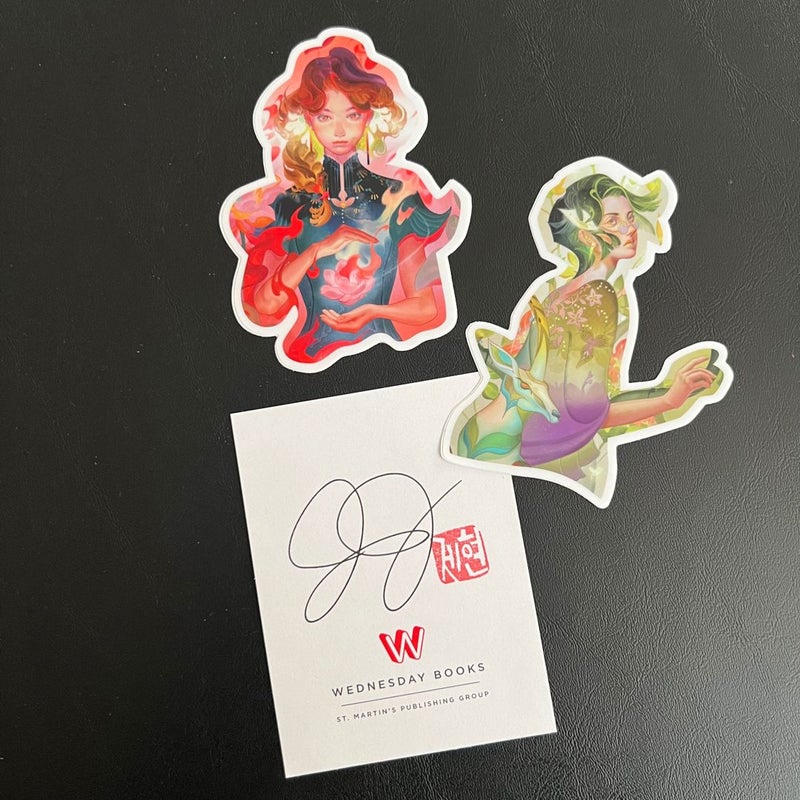 Guardians of Dawn: Ami + Signed bookplate + Stickers