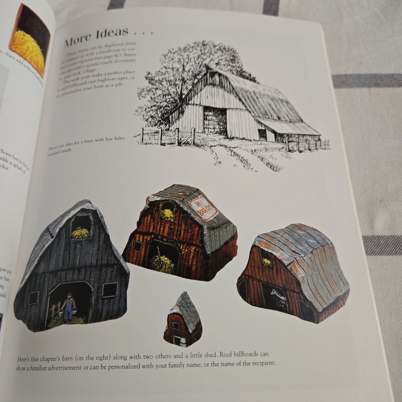 Painting Houses, Cottages and Towns on Rocks