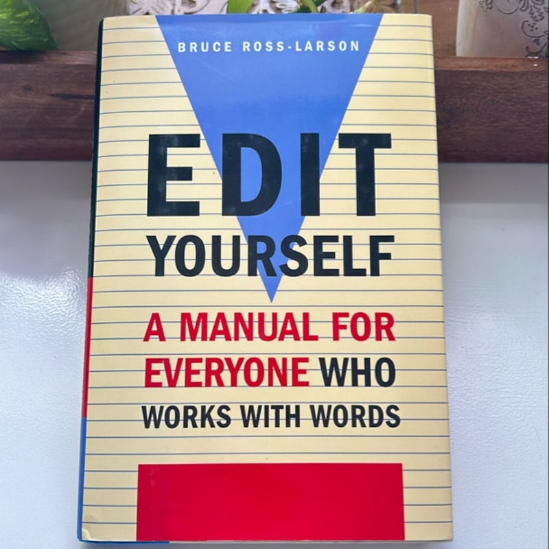 Edit yourself