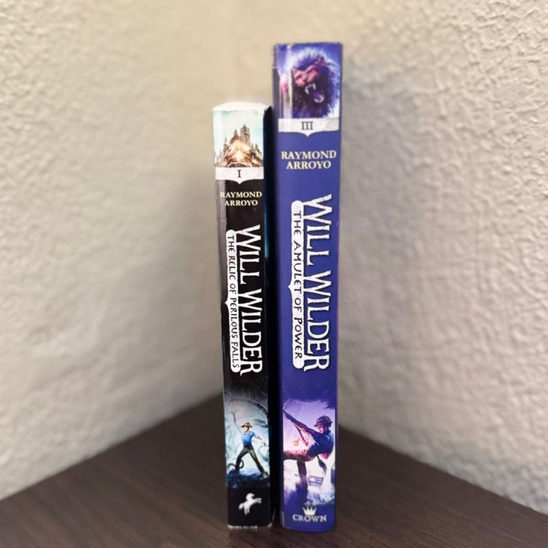 Will Wilder Bundle: #1 The Relic of Perilous Falls & #3 The Amulet of Power