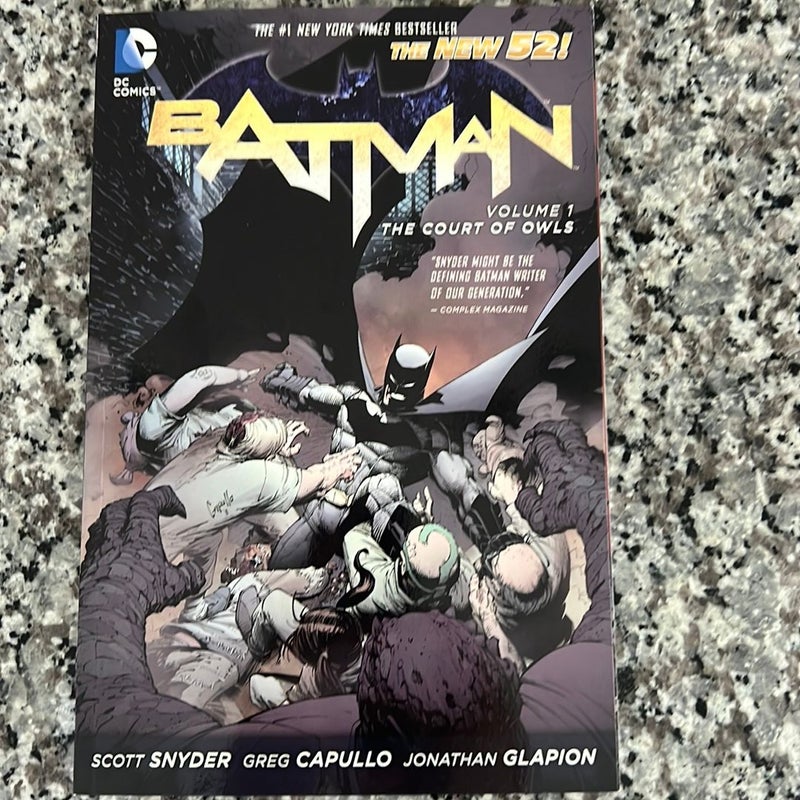 Batman 1 Court of Owls New 52