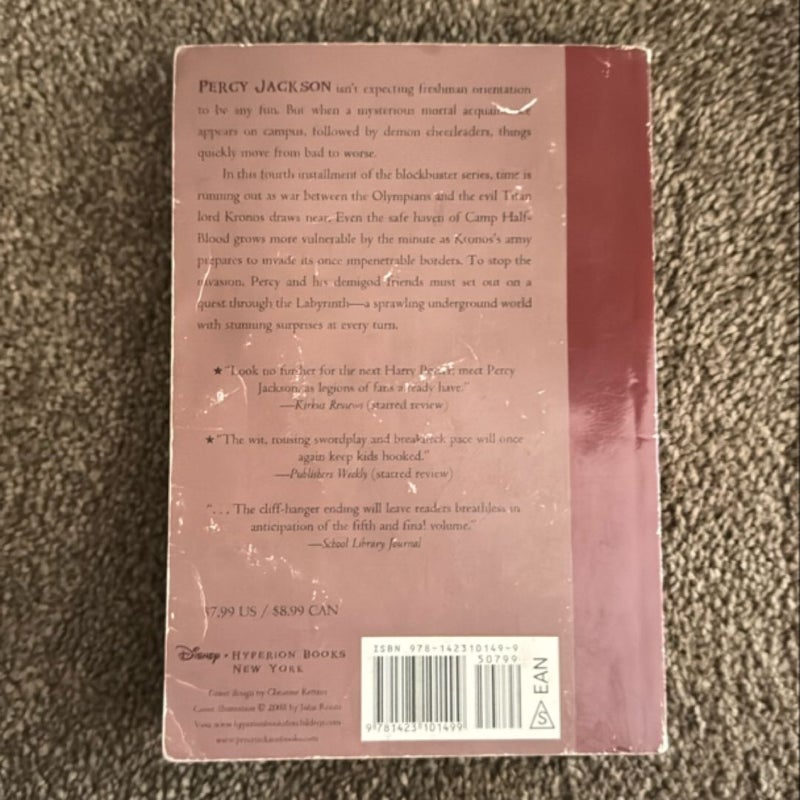 Percy Jackson and the Olympians, Book Four the Battle of the Labyrinth (Percy Jackson and the Olympians, Book Four)