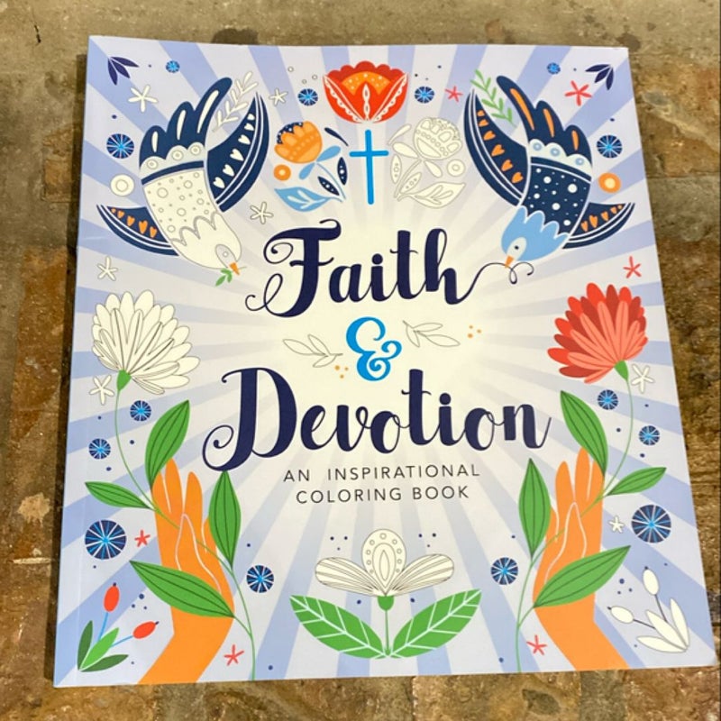 Faith and Devotion Coloring Book