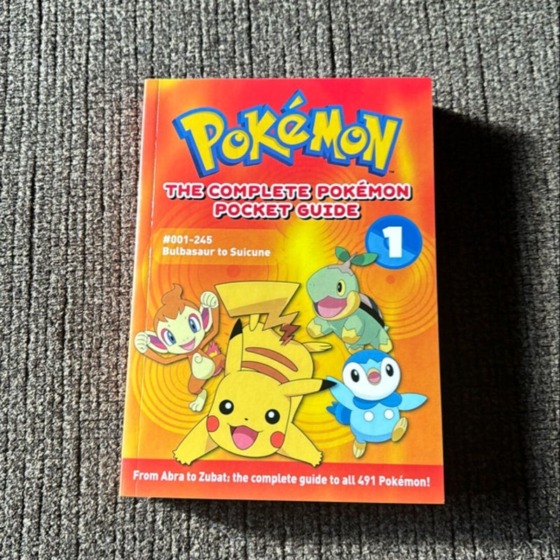 The Complete Pokémon Pocket Guide, Vol. 1