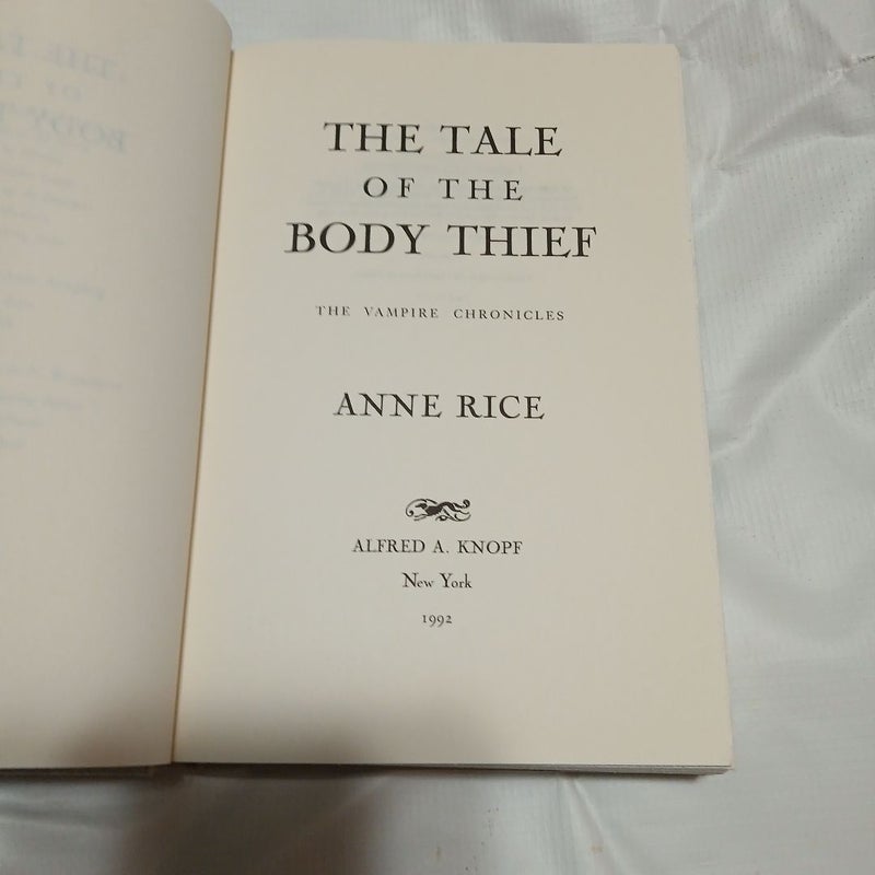 The Tale of the Body Thief