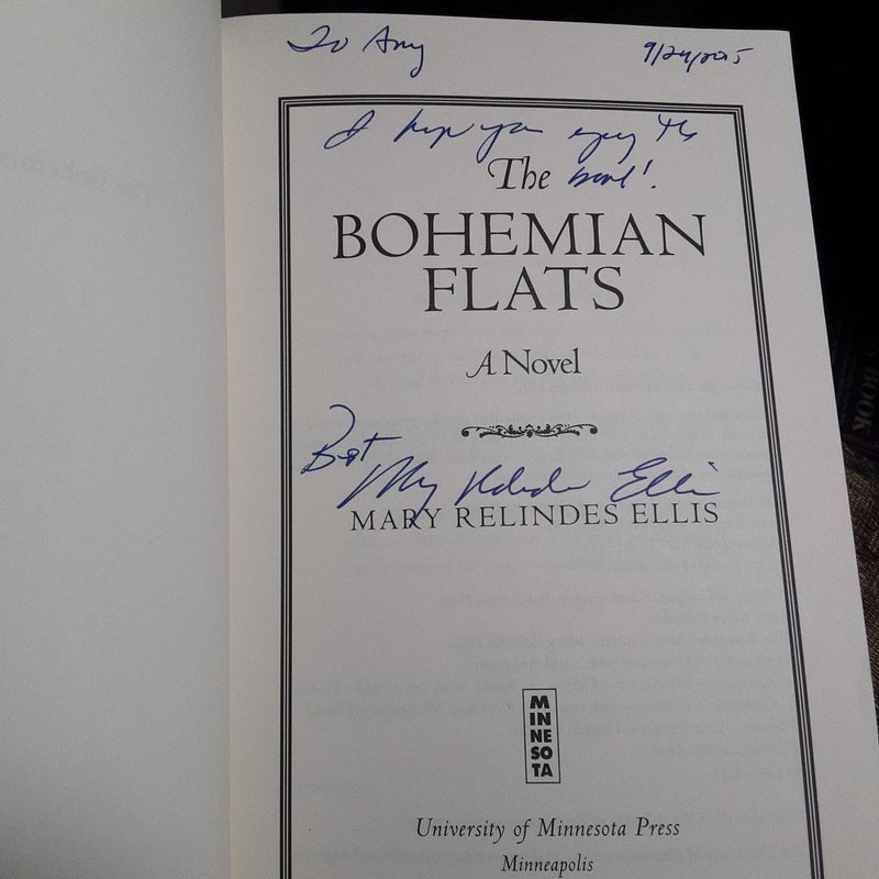 The Bohemian Flats (signed by author)