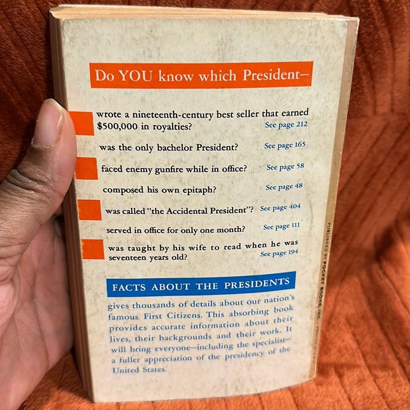 Facts about the presidents