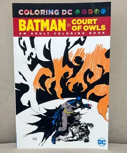 Batman Court of Owls Adult Colouring Bk